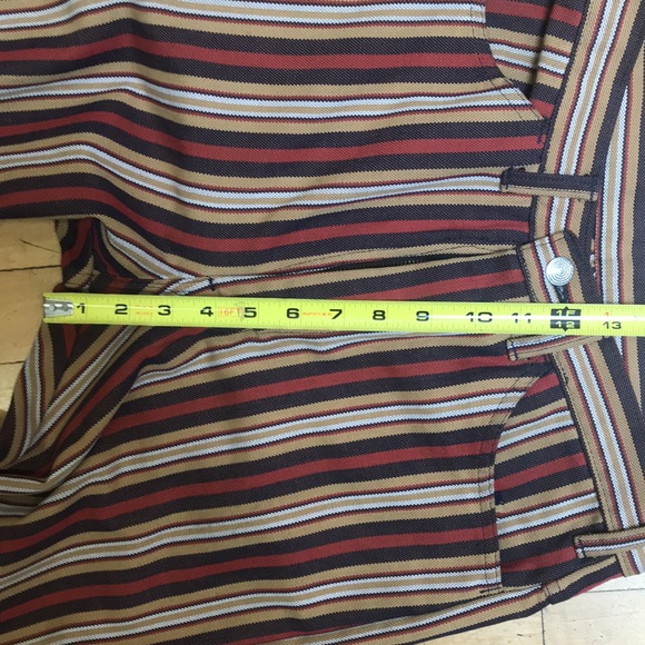 Vintage Montgomery Ward Striped Jeans - Picture 4 of 9